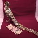 Rare Vintage Large Silverplated (Bird of Paradise) Decoration