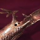 Rare Vintage Large Silverplated (Bird of Paradise) Decoration