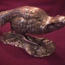 Rare Vintage Large Silverplated (Crouching Cock) Decoration