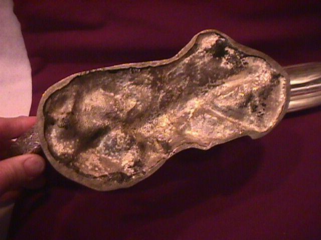 Rare Vintage Large Silverplated (Crouching Cock) Decoration
