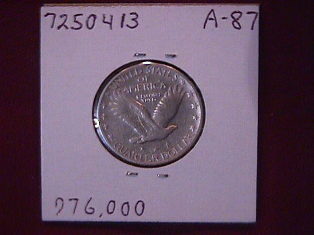 Standing Liberty Silver Quarter