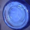Vintage=Rare Hazel Atlas Glass (Royal Lace-Cobalt Blue) C/Cookie Jar
