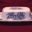 RARE-Wedgwood China (Countryside) Covered Butter Dish
