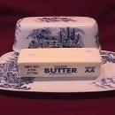 RARE-Wedgwood China (Countryside) Covered Butter Dish