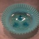 Northwood Opalescent Glass (Ruffles & Rings) Ice-Cream Shape Bowl