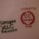 Union Ceramique-Limoges China (Lafayette) Cup & Saucer