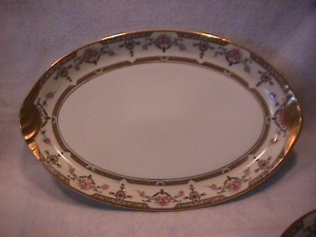 Union Ceramique-Limoges China (Lafayette) Ham Platter