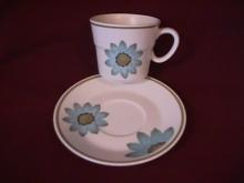 Noritake Progression China (Up-Sa Daisy) Cup & Saucer