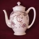 E. F.-BL Unknown Porcelaine (Butterfly & Bush) Coffee Set