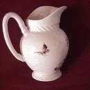 E. F.-BL Unknown Porcelaine (Butterfly & Bush) Coffee Set