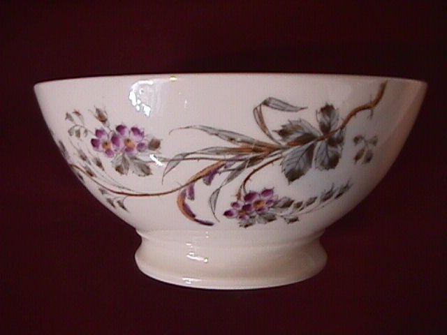 E. F.-BL Unknown Porcelaine (Butterfly & Bush) Coffee Set