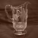 U. S. Glass Co. (Wading Heron) Pitcher-1915