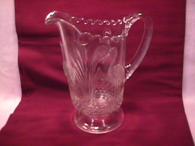 U. S. Glass Co. (Wading Heron) Pitcher-1915