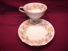 Noritake Fine China (Wilshire) #5224 Cup & Saucer