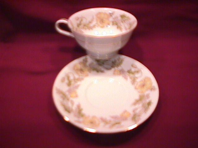 Noritake Fine China (Wilshire) #5224 Cup & Saucer