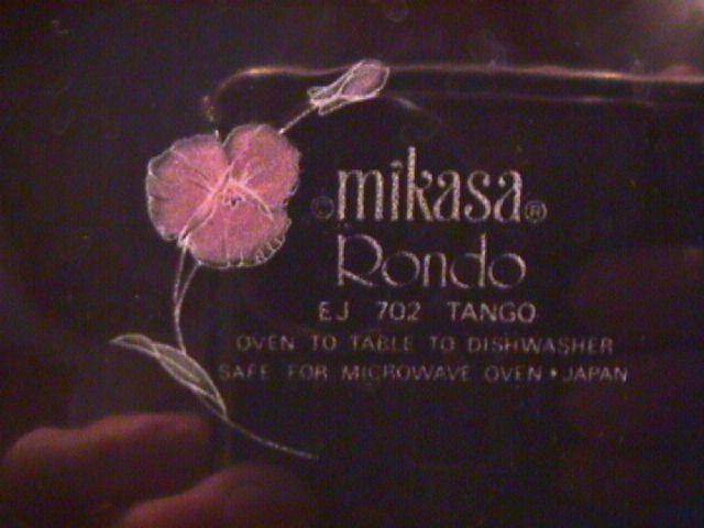 Mikasa China (Tango) EJ-702 Cup & Saucer