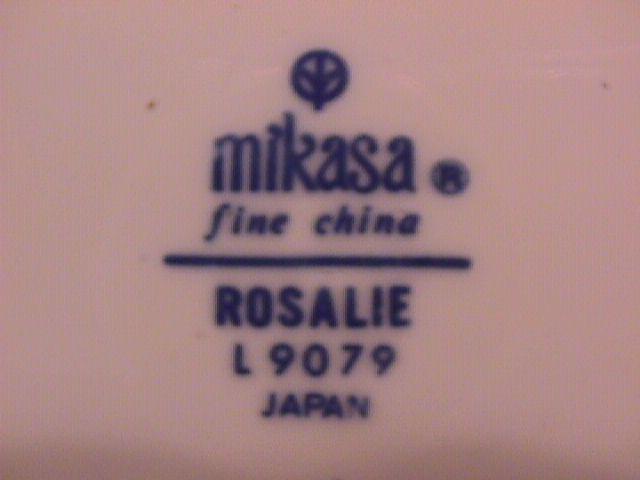 Mikasa Fine China (Rosalie) #L-9079 Cake Plate