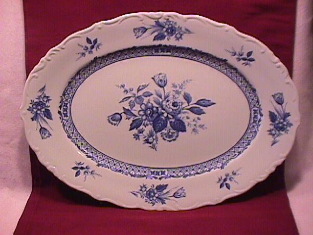Mikasa Fine China (Rosalie) #L-9079 Ham Platter
