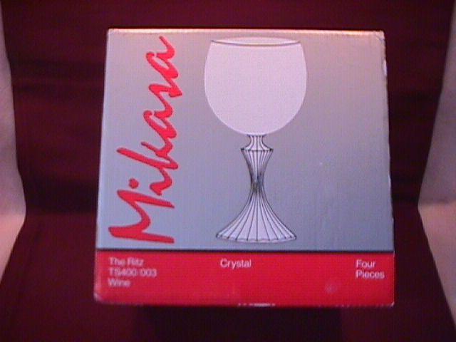 Mikasa Crystal (The Ritz) #TS-400 4-Wines