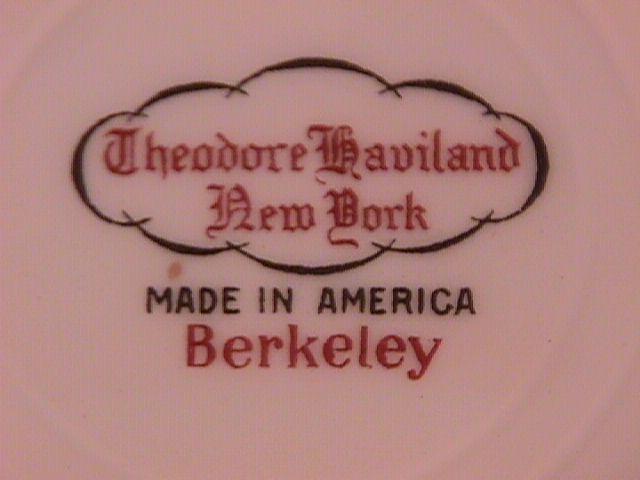 Theodore Haviland (Berkeley) Cup & Saucer