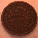 Half Cent Copper Coin Draped Bust-1803 Fine To Very Fine Condition