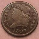 Half Cent Copper Coin Classic Head-1809 Fine To Very Fine Condition