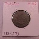 Half Cent Copper Coin Classic Head-1809 Fine To Very Fine Condition