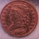 Half Cent Copper Coin Classic Head-1825 Very Fine To Extremely Fine Condition