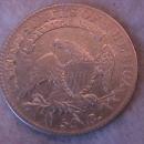Capped Bust Half Dollar Coin 1821 Fine Plus Condition