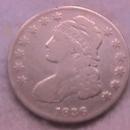 Capped Bust Half Dollar Coin 1836 Fine Plus Condition