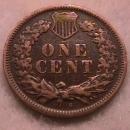 Indian Head Penny Copper Coin 1908-S Very Fine Plus Condition
