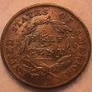 Classic Head Half Cent Coin 1825 Fine Plus Condition