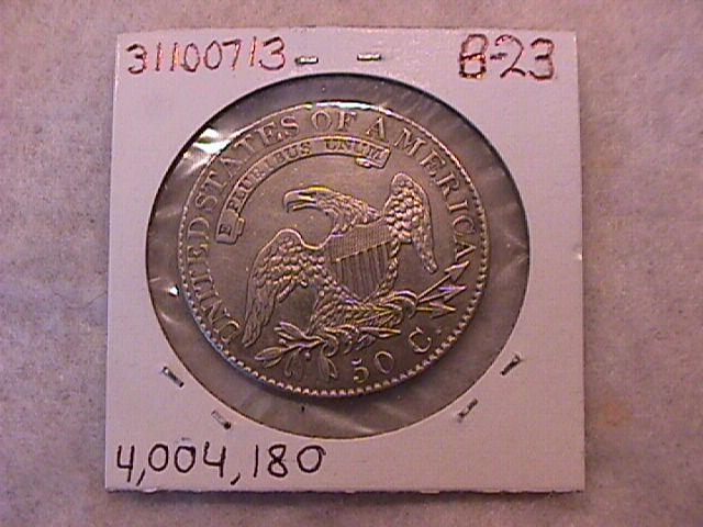 Capped Bust Half Dollar Coin 1826 Almost Uncirculated Condition