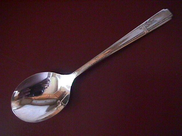 Oneida Silver Plate (Grenoble) Cream Soup Spoon