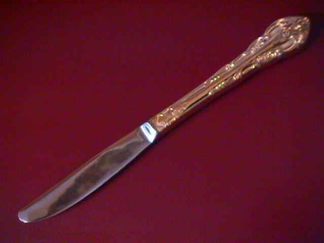 International Rogers Gold Plate (Golden Felice) 1991 Dinner Knife