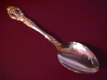 International Rogers Gold Plate (Golden Felice) 1991 Table Serving Spoon