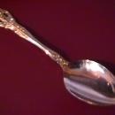 International Rogers Gold Plate (Golden Felice) 1991 Table Serving Spoon