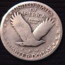Standing Liberty Silver Quarter Coin 1927-S Very Good Plus Condition