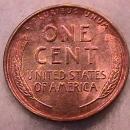 Lincoln Cent Copper 1931-S Mint State 63/64 Condition
