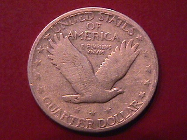 Standing Liberty Silver Quarter 1927-S Very Fine Condition