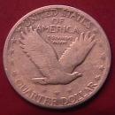 Standing Liberty Silver Quarter 1927-S Very Fine Condition