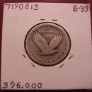 Standing Liberty Silver Quarter 1927-S Good Condition
