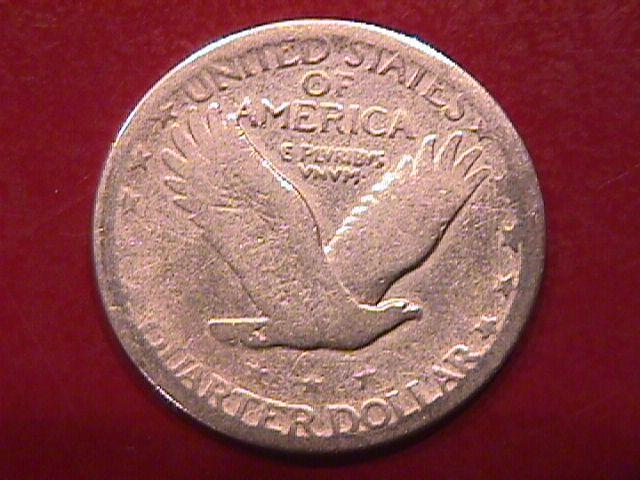 Standing Liberty Silver Quarter 1927-S Good Plus Condition