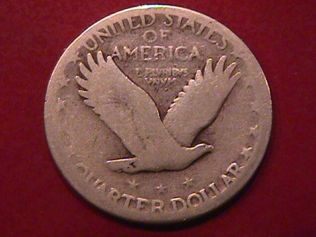 Standing Liberty Silver Quarter 1928-S Good Condition
