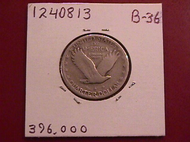 Standing Liberty Silver Quarter 1927-S Fine Condition