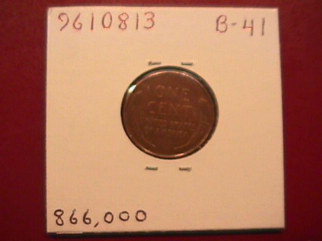 Lincoln Penny Copper 1931-S Almost Uncirculated 50 Condition