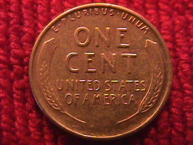Lincoln Penny Copper 1931-S Almost Uncirculated 50 Condition