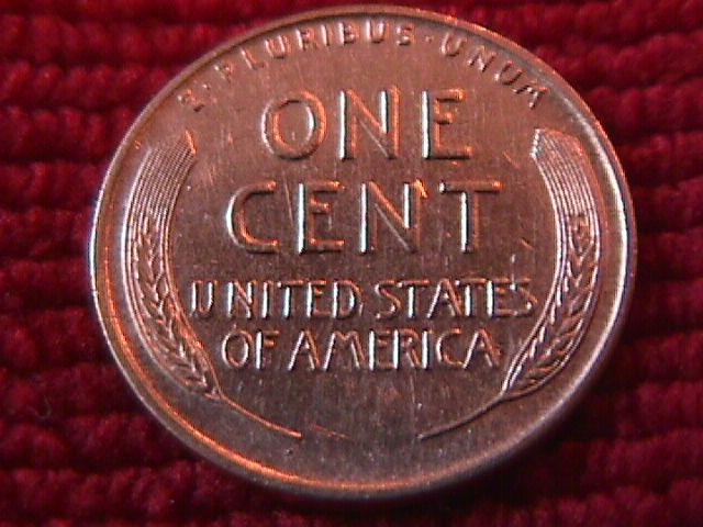 Lincoln Penny Copper 1931-S Almost Uncirculated 50 Condition