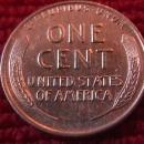 Lincoln Penny Copper 1931-S Almost Uncirculated 50 Condition