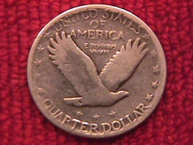 Standing Liberty Silver Quarter 1927-S Fine Plus Condition